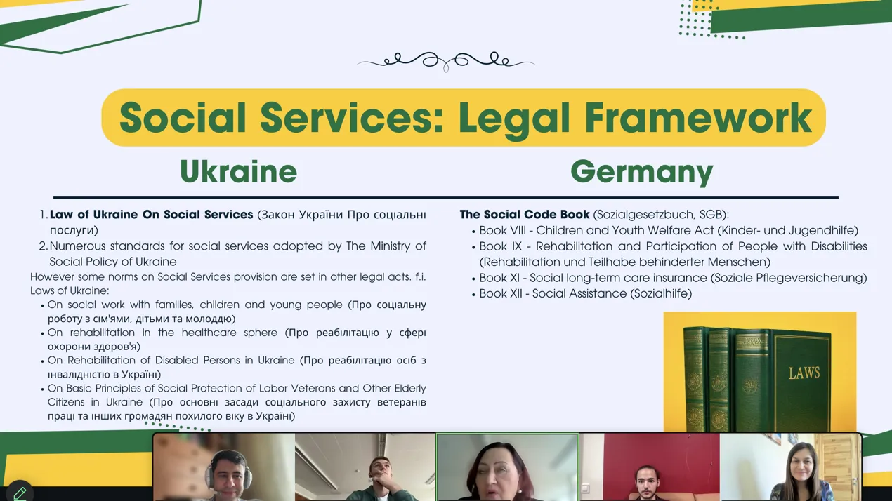 Лекція на тему «Social Networks and Social Support. What social services and structures are available?»